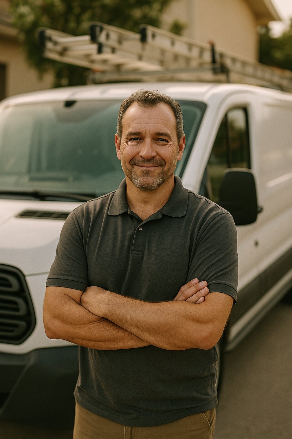 HVAC business owner portrait
