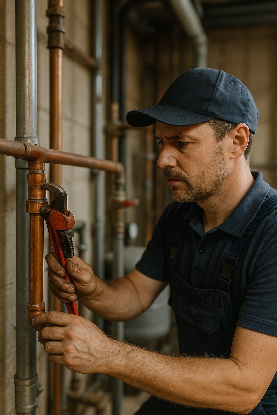 Plumbing work